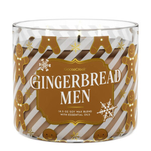 Gingerbread Men 3-Docht-Kerze 411g