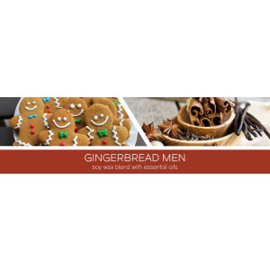 Gingerbread Men 3-Docht-Kerze 411g