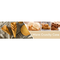 Warm Crunchy Cone 1-Docht-Kerze 198g