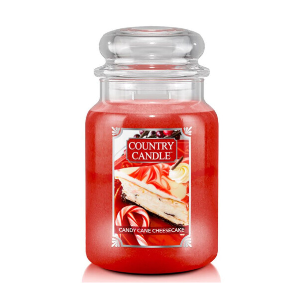 Candy Cane Cheesecake 2-Docht-Kerze 652g