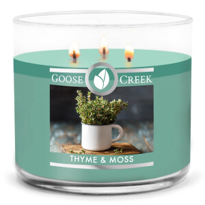 Thyme & Moss 3-Docht-Kerze 411g