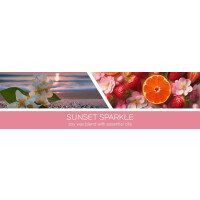 Sunset Sparkle 3-Docht-Kerze 411g