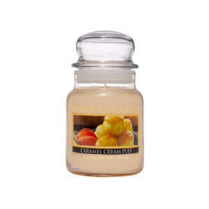 Caramel Cream Puff 1-Docht-Kerze 170g