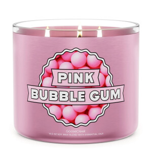 Goose Creek Candle® Pink Bubble Gum  3-Docht-Kerze 411g