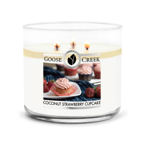 Coconut Strawberry Cupcake  3-Docht-Kerze 411g