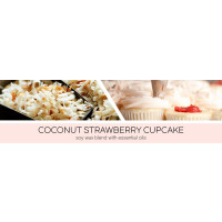 Goose Creek Candle® Coconut Strawberry Cupcake  3-Docht-Kerze 411g