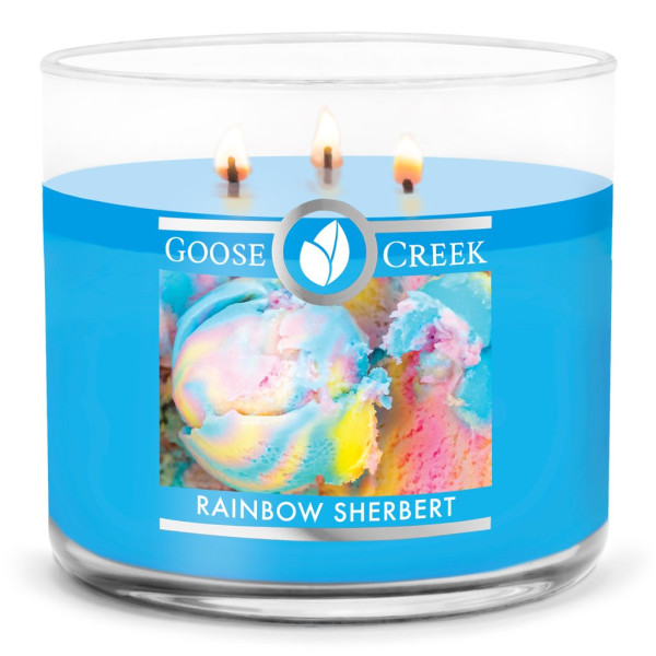 Goose Creek Candle® Rainbow Sherbet 3-Docht-Kerze 411g