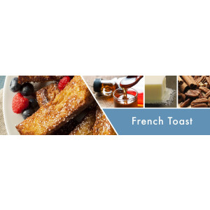 French Toast 3-Docht-Kerze 411g