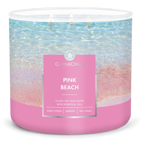 Goose Creek Candle® Pink Beach 3-Docht-Kerze 411g