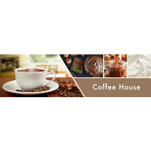 Coffee House 3-Docht-Kerze 411g