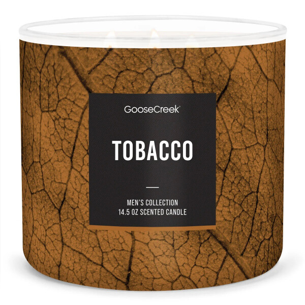 Tobacco - Mens Collection 3-Docht-Kerze 411g