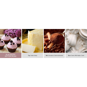 Blackberry Buttercream 2-Docht-Kerze 623g