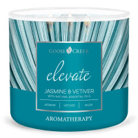 Jasmine & Vetiver - Elevate 3-Docht-Kerze 411g