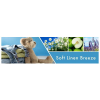 Goose Creek Candle® Soft Linen Breeze 3-Docht-Kerze 411g