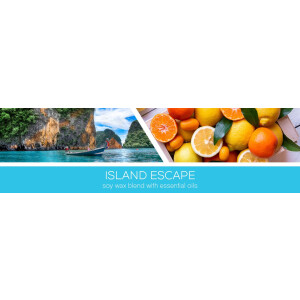 Island Escape 3-Docht-Kerze 411g