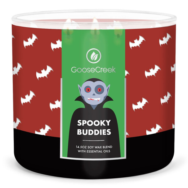 Goose Creek Candle® Spooky Buddies - Halloween Collection 3-Docht-Kerze 411g