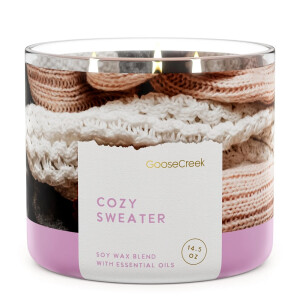 Cozy Sweater 3-Docht-Kerze 411g