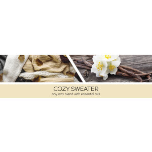 Cozy Sweater 3-Docht-Kerze 411g