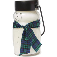 Cheerful Candle Holly Tree - Baby Snowman Jar 284g