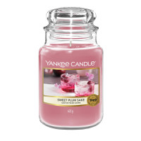 Yankee Candle® Sweet Plum Sake Großes Glas 623g