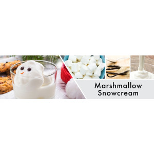 Goose Creek Candle® Marshmallow Snow Cream - BELIEVE 3-Docht-Kerze 411g