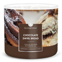 Goose Creek Candle® Chocolate Swirl Bread 3-Docht-Kerze 411g