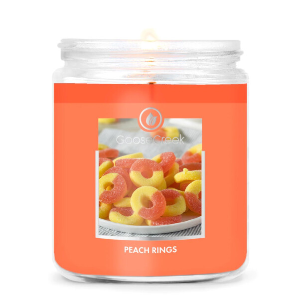 Peach Rings 1-Docht-Kerze 198g