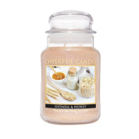 Cheerful Candle Oatmeal & Honey 2-Docht-Kerze 680g