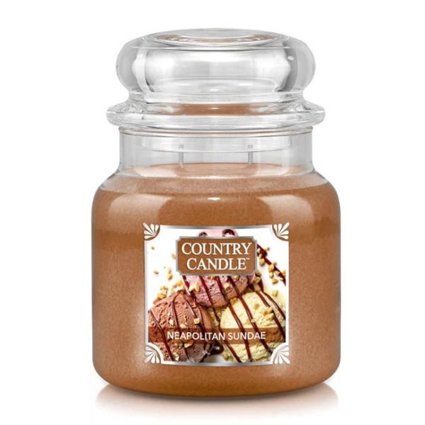 Country Candle™ Neapolitan Sundae 2-Docht-Kerze 453g