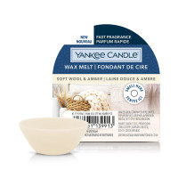 Yankee Candle® Soft Wool & Amber Wachsmelt 22g