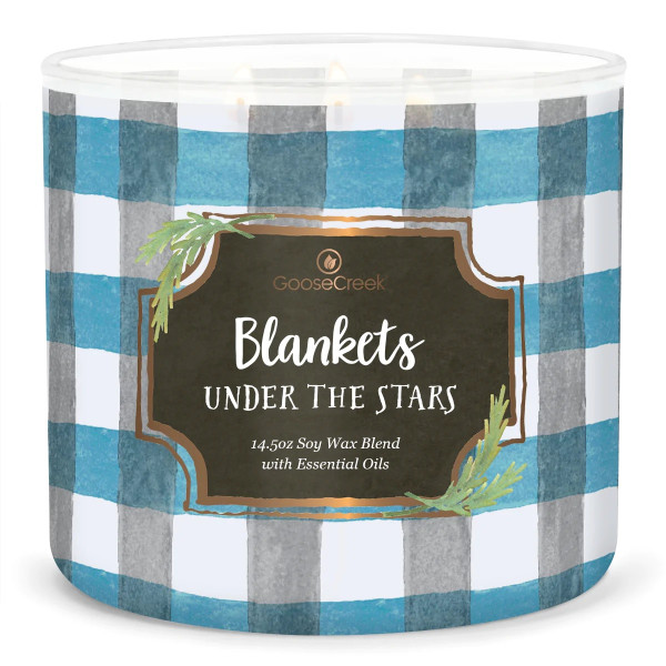 Goose Creek Candle® Blankets Under The Stars 3-Docht-Kerze 411g