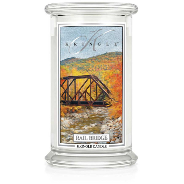 Kringle Candle® Rail Bridge 2-Docht-Kerze 623g