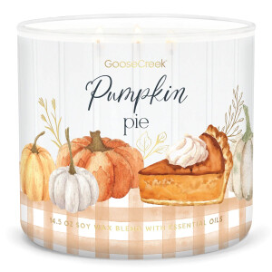 Goose Creek Candle® Pumpkin Pie 3-Docht-Kerze 411g