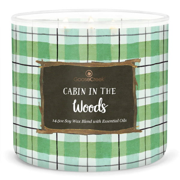 Goose Creek Candle® Cabin in the Woods 3-Docht-Kerze 411g