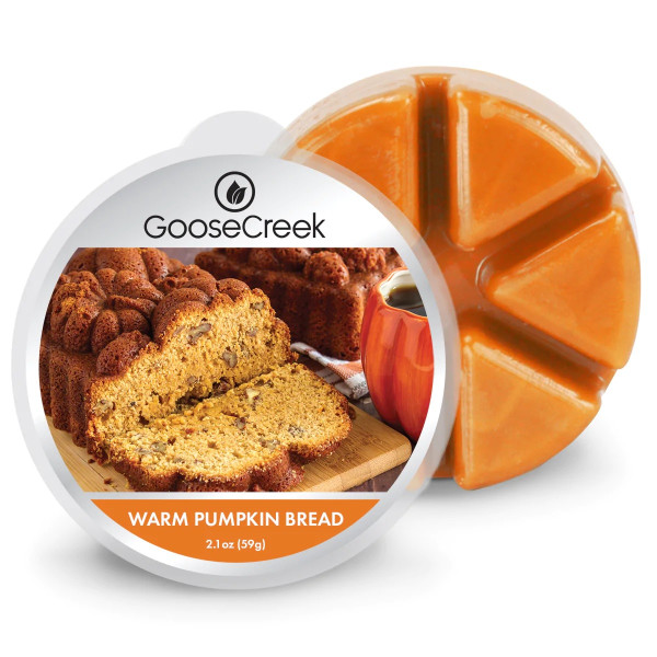 Goose Creek Candle® Warm Pumpkin Bread Wachsmelt 59g