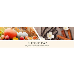 Blessed Day 3-Docht-Kerze 411g