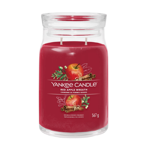 Yankee Candle® Red Apple Wreath Signature Glas 567g