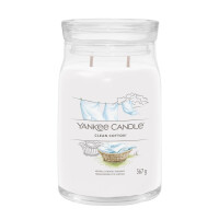 Yankee Candle® Clean Cotton® Signature Glas 567g