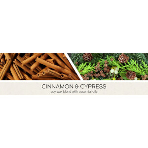 Cinnamon & Cypress 3-Docht-Kerze 411g