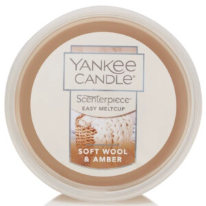 Soft Wool & Amber Scenterpiece™ Easy MeltCup