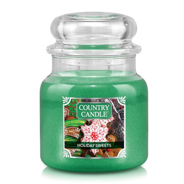 Country Candle™ Holiday Sweets 2-Docht-Kerze 453g