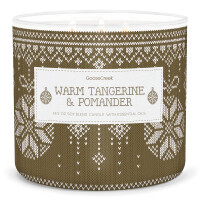 Warm Tangerine & Pomander 3-Docht-Kerze 411g