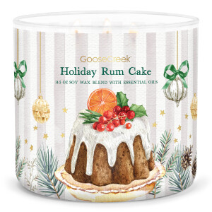 Goose Creek Candle® Holiday Rum Cake 3-Docht-Kerze 411g