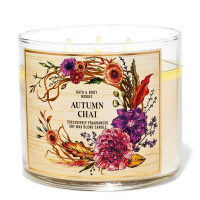 Bath & Body Works® Autumn Chai 3-Docht-Kerze 411g