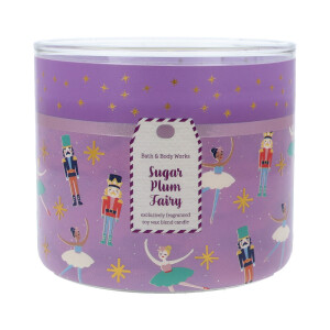 Sugar Plum Fairy 3-Docht-Kerze 411g