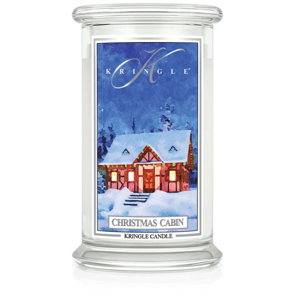 Kringle Candle® Christmas Cabin 2-Docht-Kerze 623g