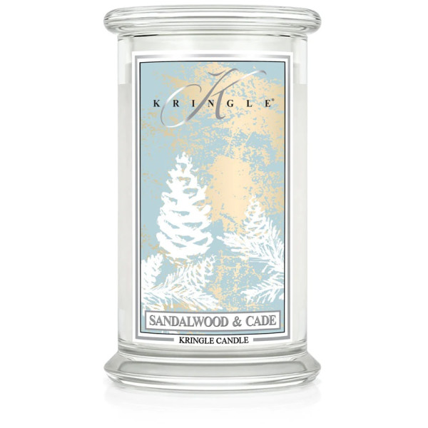 Kringle Candle® Sandalwood & Cade 2-Docht-Kerze 623g