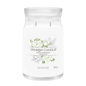 Yankee Candle® White Gardenia Signature Glas 567g