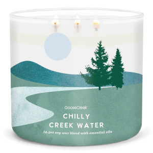 Goose Creek Candle® Chilly Creek Water 3-Docht-Kerze 411g