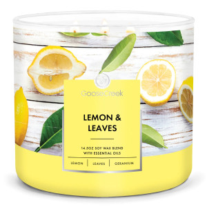 Goose Creek Candle® Lemon & Leaves 3-Docht-Kerze...